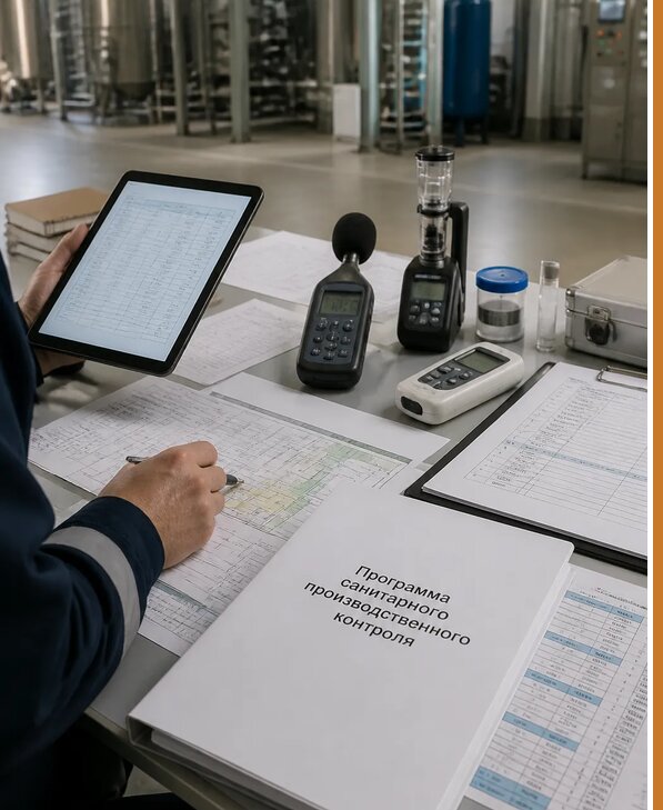Разработка программы санитарного производственного контроля в Новокуйбышевске